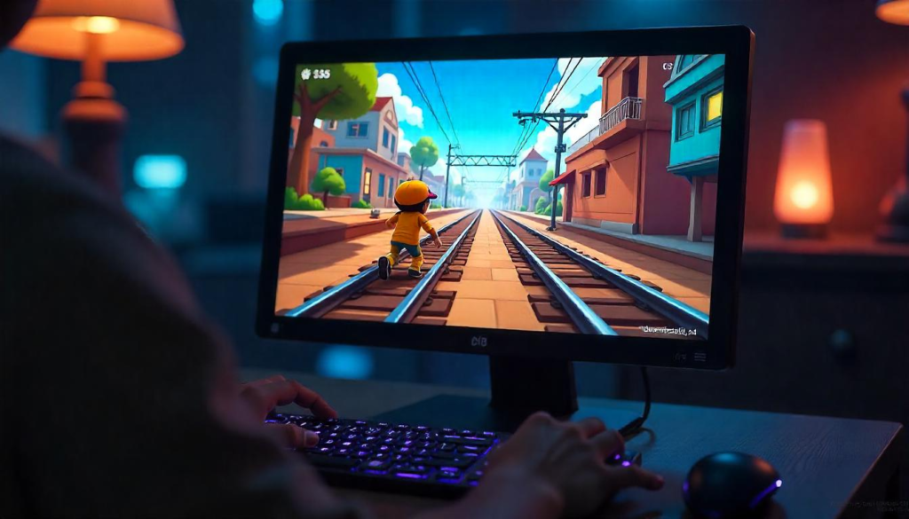 play game wheon subway surfers for pc