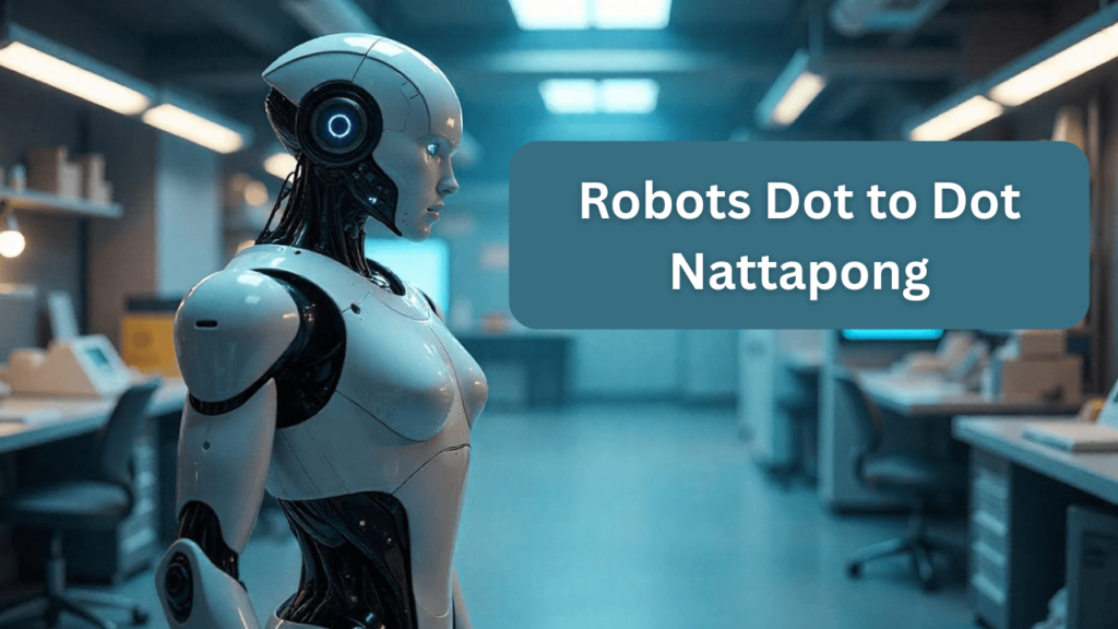 robots dot to dot nattapong a dive into robotic design and technology