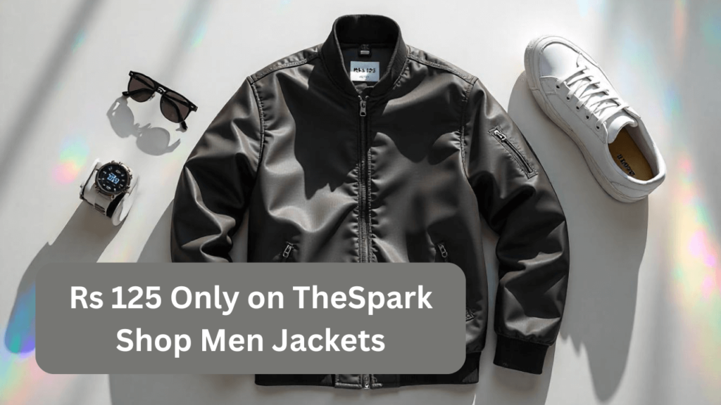 rs 125 only on thespark shop men jackets