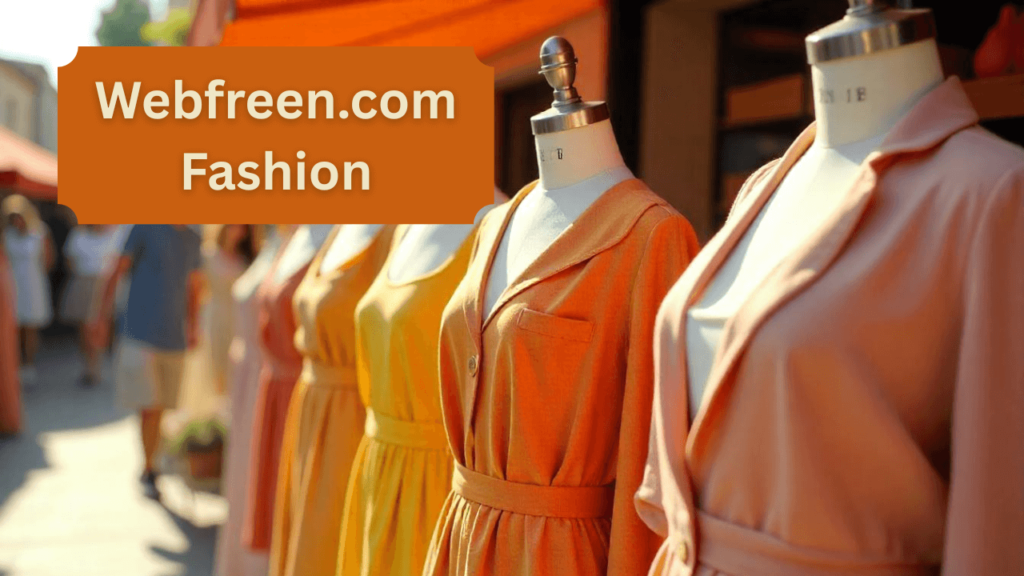 webfreen.com fashion exploring style, trends, and online shopping