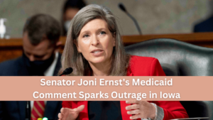 senator joni ernst's medicaid comment sparks outrage in iowa