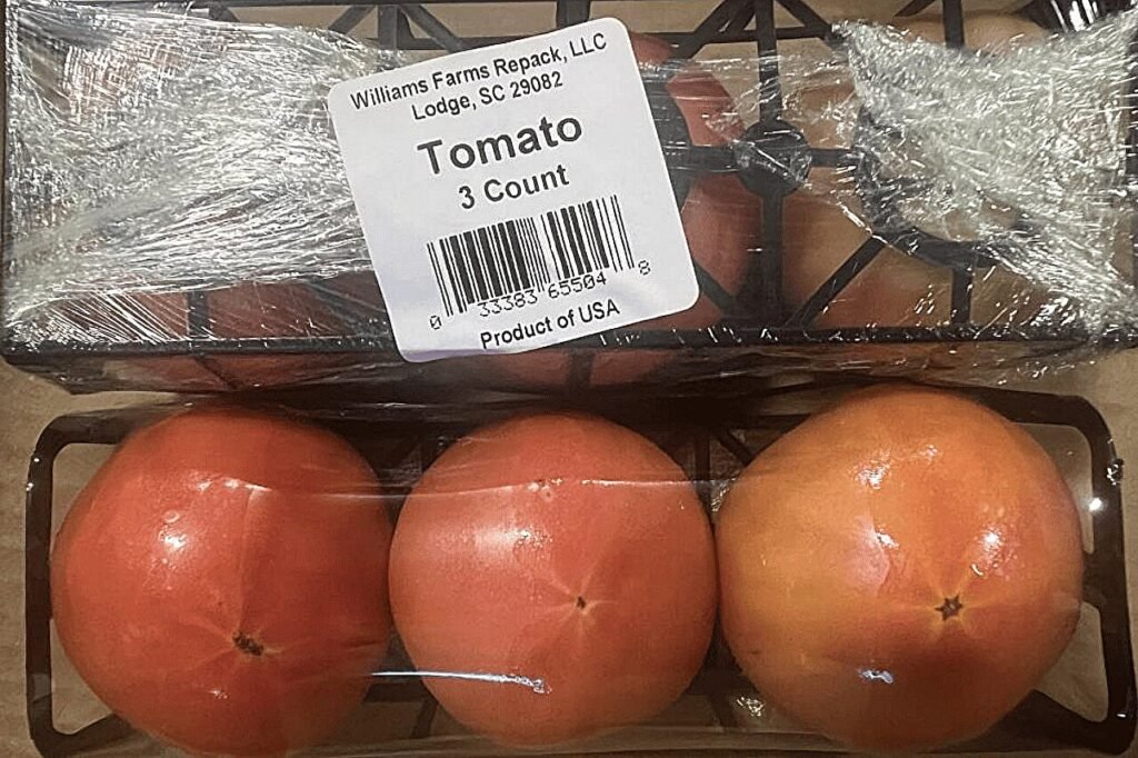 FDA Class I tomato recall warning due to salmonella contamination